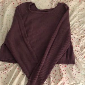 SOLD- Purple Forever 21+ Knit Sweater